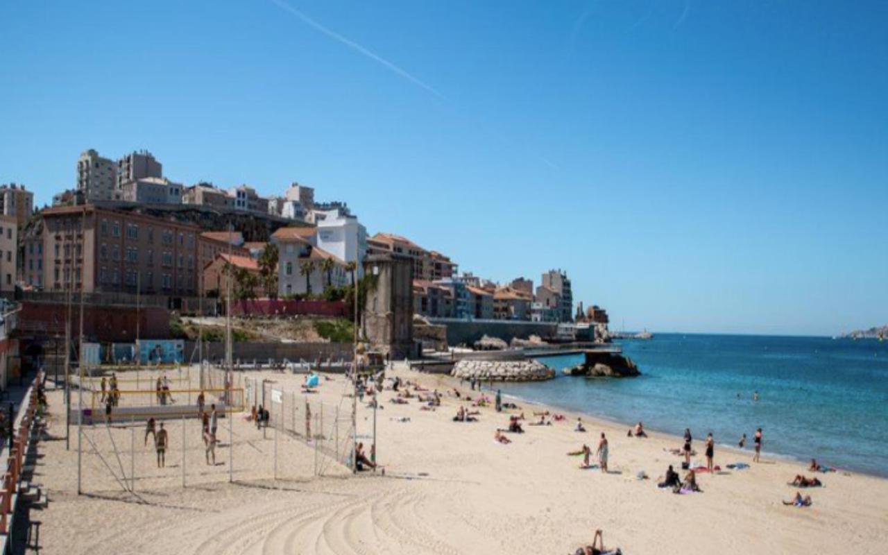 "Le Suez" Appartement Au Bord De Mer Catalans-Pharo Marsilia Exterior foto